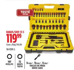 Canadian Tire Stanley DRIVE SIZES offer