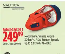 Canadian Tire Nautica Sea Scooter. Speeds up to 3.2 km/h offer