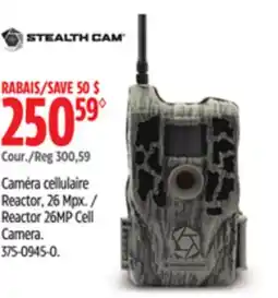 Canadian Tire Stealth Cam Reactor 26MP Cell Camera offer