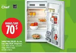 Canadian Tire MASTER Chef 3.3 Cu-Ft Fridge offer