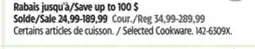 Canadian Tire vida Selected Cookware offer