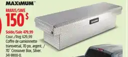 Canadian Tire MAXIMUM 70˝ Crossover Box, Silver offer