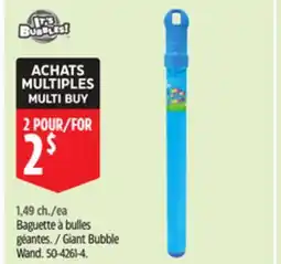 Canadian Tire Kids' Giant Bubble Wand offer