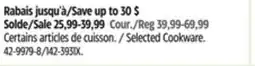 Canadian Tire Selected Cookware offer