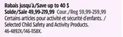 Canadian Tire Munchkin Selected Child Safety and Activity Products offer