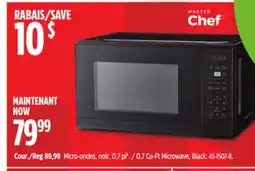 Canadian Tire Mastercraft 0.7 Cu-Ft Microwave offer