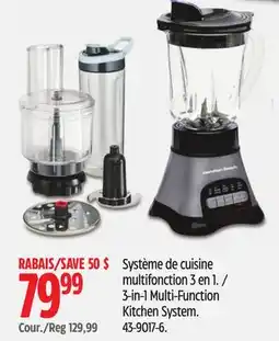 Canadian Tire 3-in-1 Multi-Function Kitchen System offer