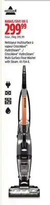 Canadian Tire BISSELL CrossWave HydroSteam Multi-Surface Floor Washer with Steam offer