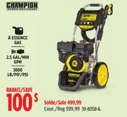Canadian Tire Champion À ESSENCE GAS LB/PO2/PSI offer