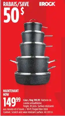 Canadian Tire Stick Cookset. Scratch and wear-resistant surface offer