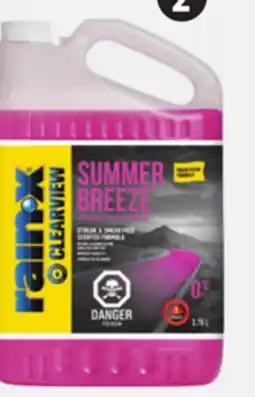 Canadian Tire Scented Washer Fluid offer