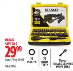 Canadian Tire Stanley DRIVE SIZES offer