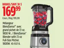 Canadian Tire Ninja BlendSense BlendSense Blender with 72-oz Full-Size Pitcher. 1800W offer