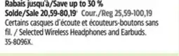 Canadian Tire JLab Selected Wireless Headphones and Earbuds offer