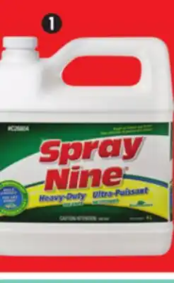 Canadian Tire Spray Nine Heavy-Duty Cleaner/Degreaser, 4L Jug offer