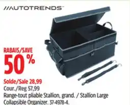 Canadian Tire Auto Trends Stallion Large Collapsible Organizer offer