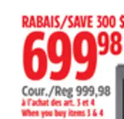 Canadian Tire MASTERCRAFT offer