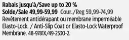 Canadian Tire Anti-Slip Coat or Elasto-Lock Waterproof Membrane offer
