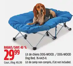 Canadian Tire Lit de chiens DOG-WOOD. / DOG-WOOD Dog Bed offer