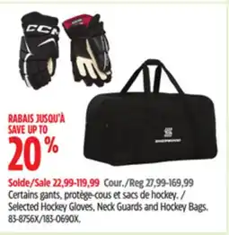 Canadian Tire Sherwood Selected Hockey Gloves offer
