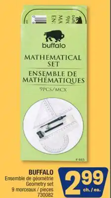 Jean Coutu BUFFALO Geometry set offer
