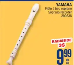 Jean Coutu YAMAHA Soprano recorder offer