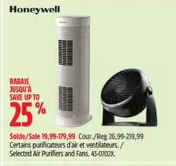 Canadian Tire Selected Air Purifiers and Fans offer