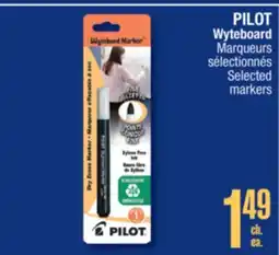 Jean Coutu PILOT Wyteboard Selected markers offer