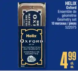 Jean Coutu HELIX Oxford Geometry set offer