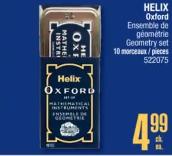 Jean Coutu HELIX Oxford Geometry set offer