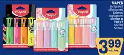 Jean Coutu MAPED Selected highlighters offer
