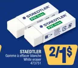 Jean Coutu STAEDTLER White eraser offer