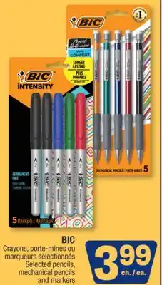 Jean Coutu BIC Selected pencils, mechanical pencils and markers offer