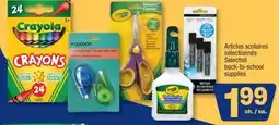 Jean Coutu CRAYOLA Selected back-to-school supplies offer