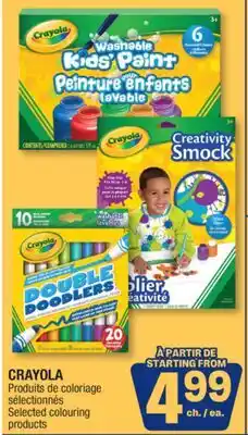 Jean Coutu CRAYOLA Selected colouring products offer