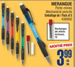 Jean Coutu MERANGUE Mechanical pencils offer