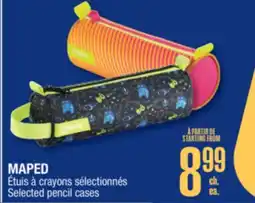 Jean Coutu MAPED Selected pencil cases offer