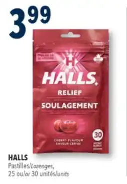 Familiprix HALLS, Lozenges, 30 units offer