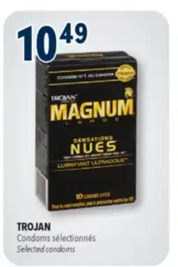 Familiprix TROJAN Selected condoms offer