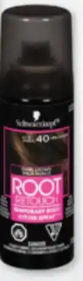 Familiprix Schwarzkopf Keratin Color or Root Retouch, Selected hair colors offer