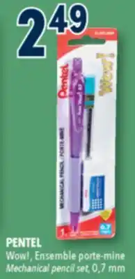 Familiprix PENTEL Mechanical pencil set, 0,7mm offer