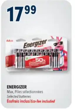 Familiprix ENERGIZER Selected batteries offer