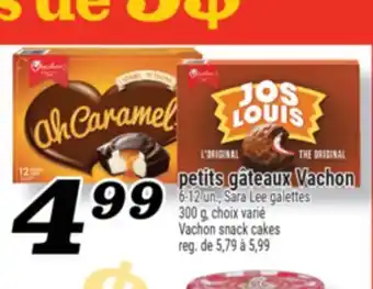 Marché Richelieu PETITS GÂTEAUX VACHON | VACHON SNACK CAKES offer