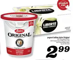 Marché Richelieu YOGOURT BALKAN ASTRO ORIGINAL | ASTRO ORIGINAL BALKAN YOGURT offer