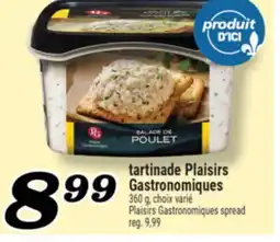 Marché Richelieu TARTINADE PLAISIRS GASTRONOMIQUES | PLAISIRS GASTRONOMIQUES SPREAD offer