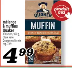 Marché Richelieu MÉLANGE À MUFFINS QUAKER | QUAKER MUFFIN MIX offer