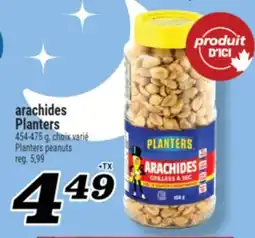 Marché Richelieu ARACHIDES PLANTERS | PLANTERS PEANUTS offer