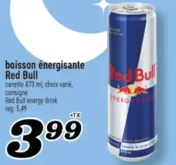 Marché Richelieu BOISSON ÉNERGISANTE RED BULL | RED BULL ENERGY DRINK offer