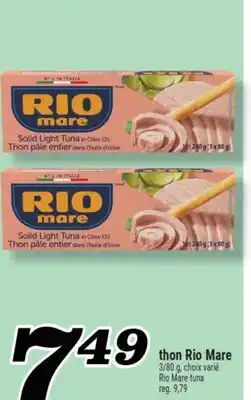 Marché Richelieu THON RIO MARE | RIO MARE TUNA offer