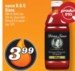 Marché Richelieu SAUCE B.B.Q DIANA | DIANA B.B.Q SAUCE offer